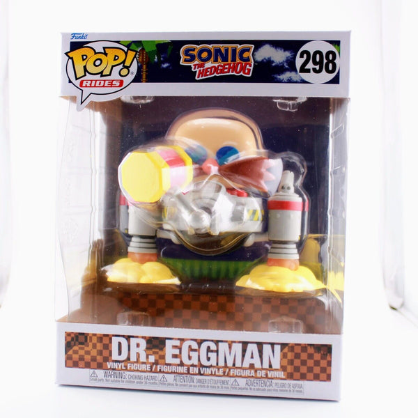Funko Pop Sonic the Hedgehog Pop Rides - Dr. Eggman Deluxe #298 Doctor Robotnik