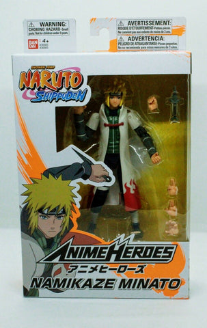 Naruto Shippuden Namikaze Minato - Bandai Anime Heroes 6.5" Action Figure