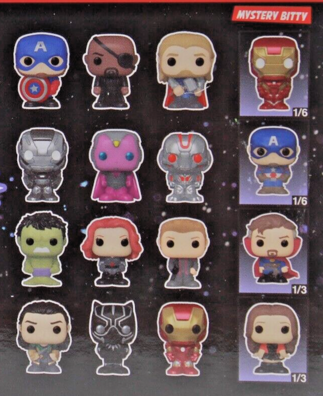 Funko Bitty Pop! - Pack De 4 Figuras War Machine - MARVEL Avengers Infinity Saga Funko Bitty Pop! - Pack De 4 Figuras War Machine - MARVEL Avengers Infinity Saga
