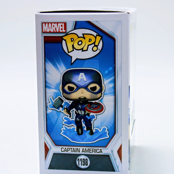 Funko Pop Rare Unreleased Avengers: Endgame Captain America 1198 Glow Exclusive