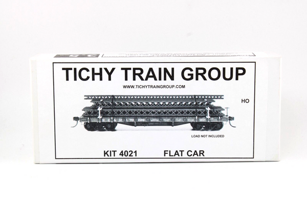 HO scale - 40' Flat Car w/o load - Tichy - Kit 2021