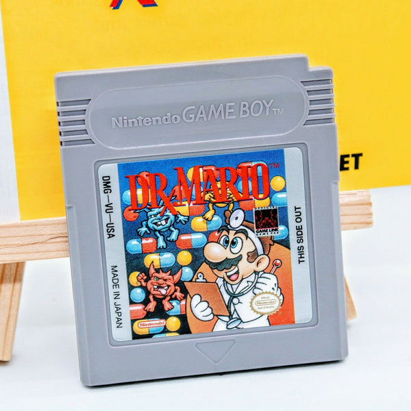 Dr. Mario - Game, Manual and Case - Nintendo GameBoy