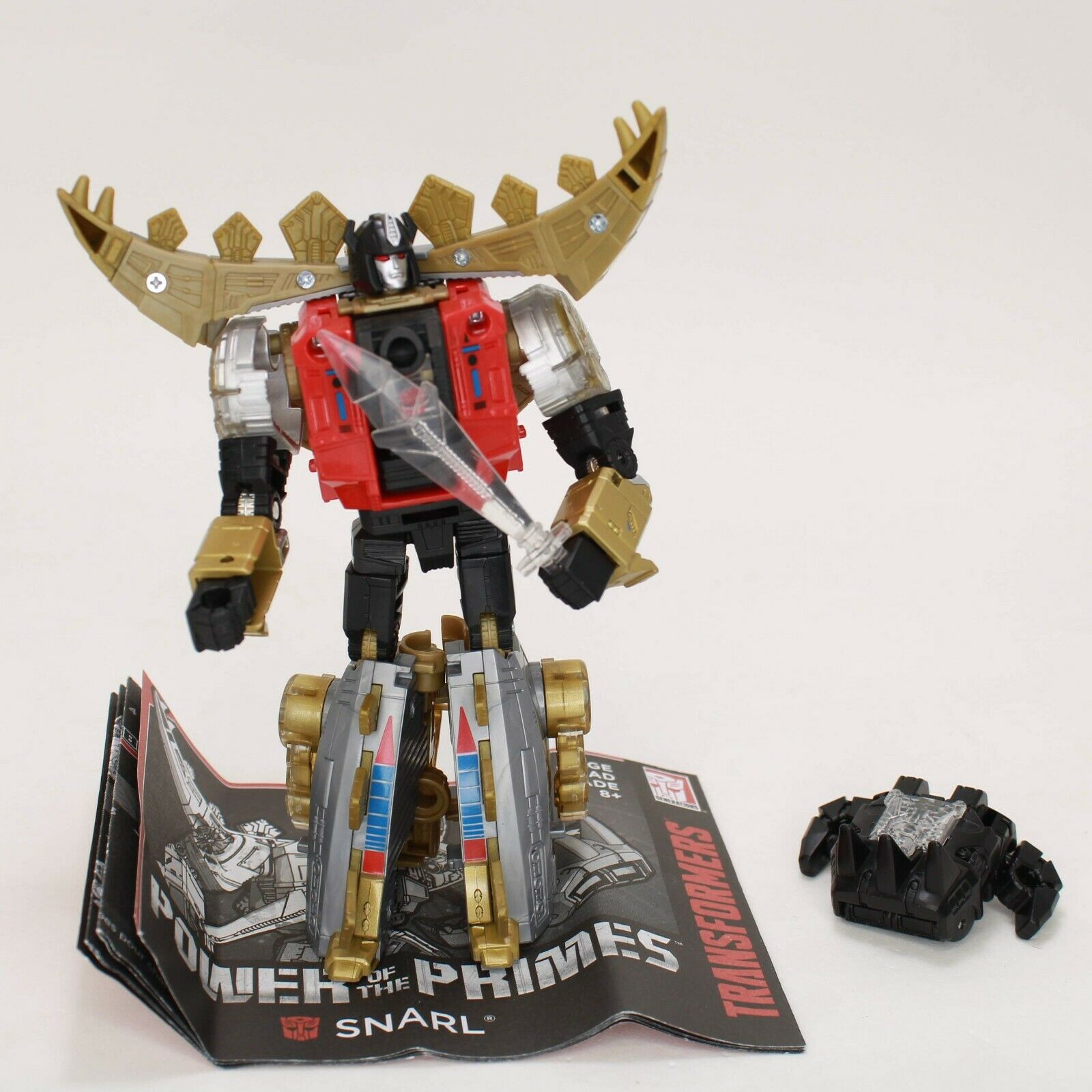 Transformers Power of the Primes Dinobot Snarl - Deluxe Figure 100% Complete
