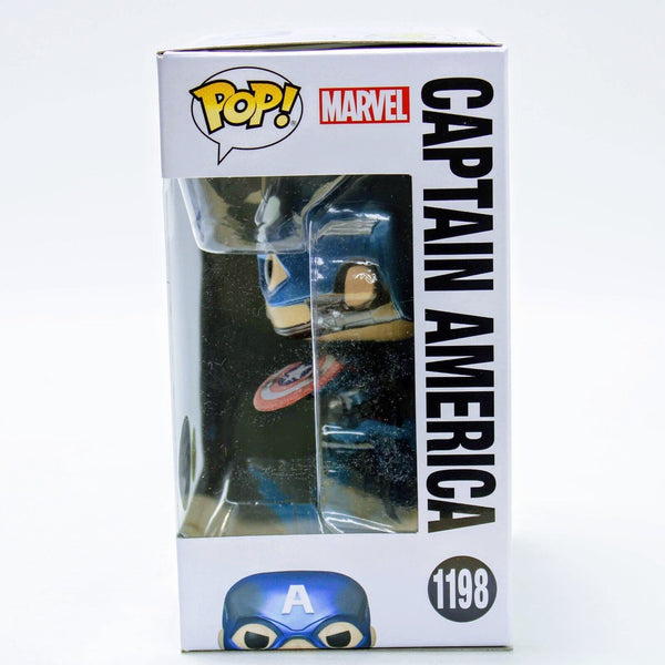 Funko Pop Rare Unreleased Avengers: Endgame Captain America 1198 Glow Exclusive