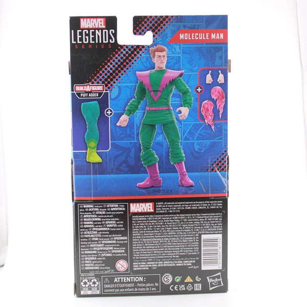 Marvel Legends Avengers Molecule Man - Puff Adder BAF 6" Action Figure