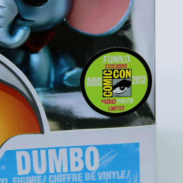 Disney Funko POP! Metallic Dumbo - SDCC 2013 Exclusive 1 of 480 Limited Edition