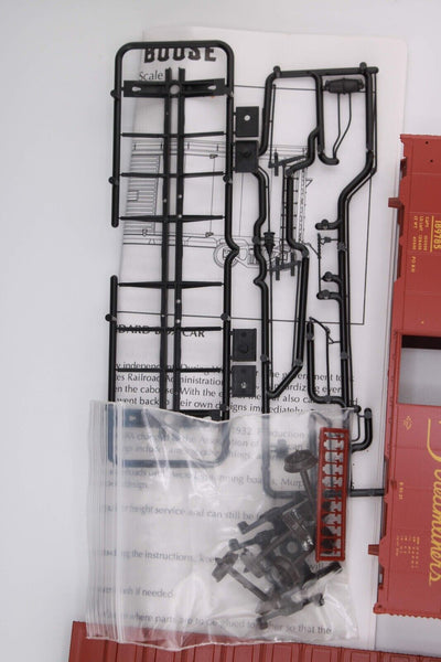 HO scale - OSL 189785 - Red Caboose - Union Pacific 40' AAR Box Car Kit
