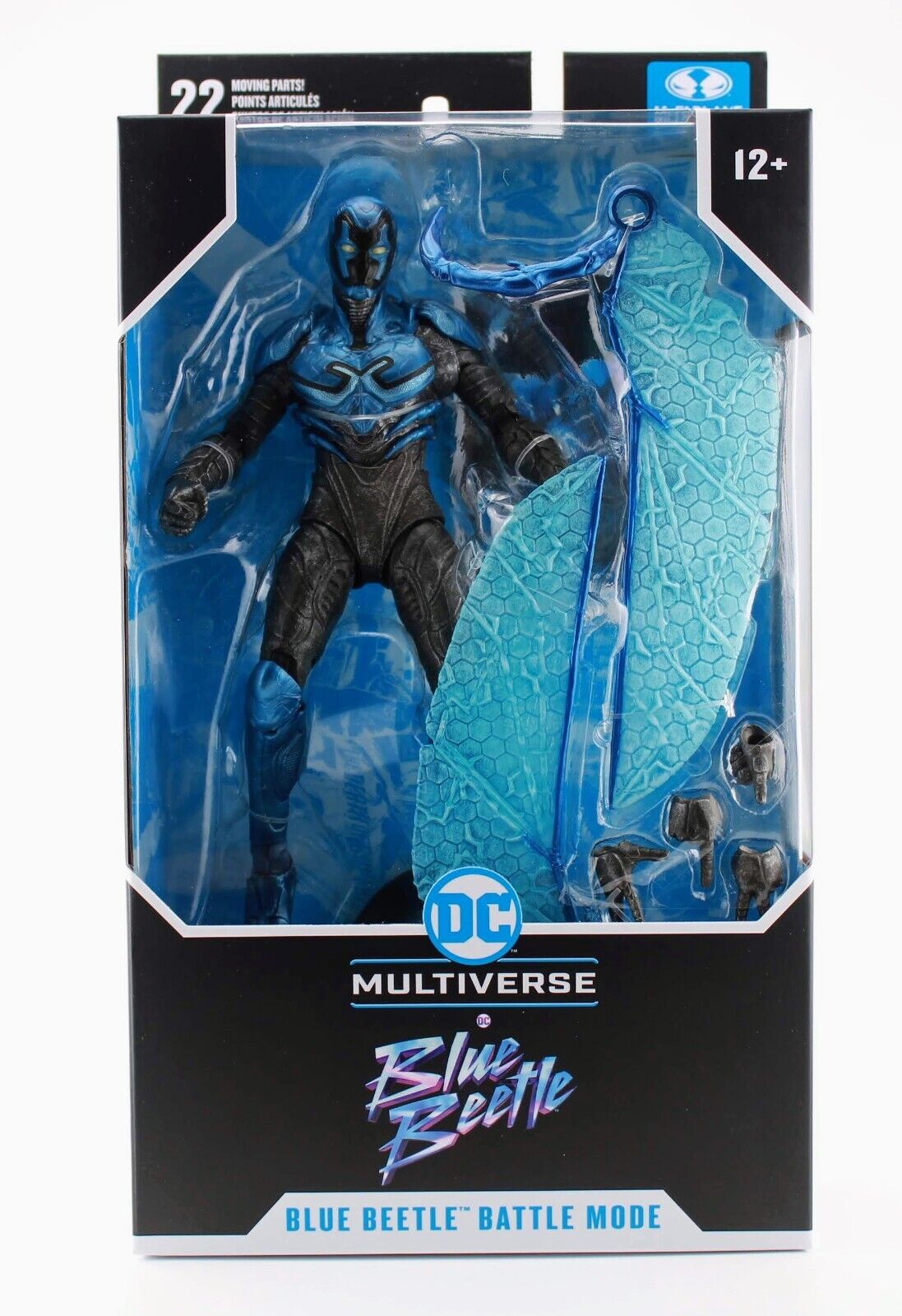 Mcfarlane DC Multiverse Blue Beetle Movie - Blue Beetle Battle Mode 7" Figure