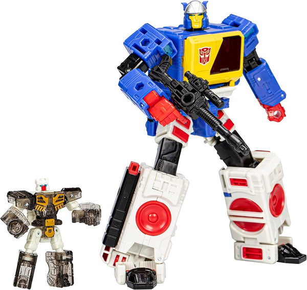 Transformers Generations Legacy Evolution Voyager Twincast & Rewind - Boombox