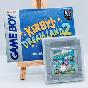 Kirby's Dream Land 2 - Game, Manual and Case - Nintendo GameBoy