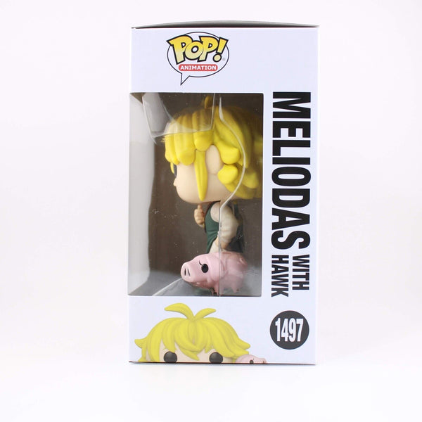 Funko Pop Anime - The Seven Deadly Sins - Meliodas with Hawk Vinyl Figure #1497