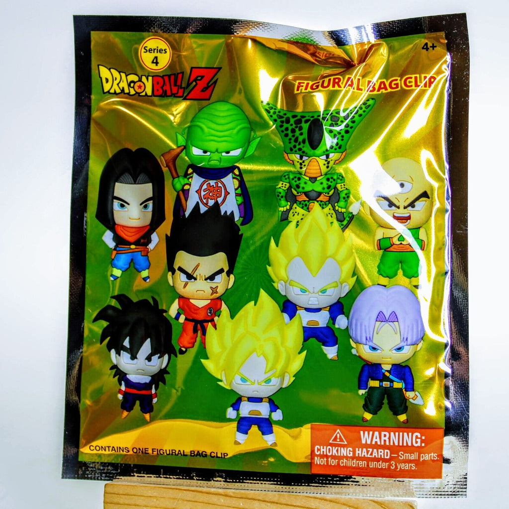 Dragon Ball Z Series 1 3D Foam Bag Clip Blind Bag