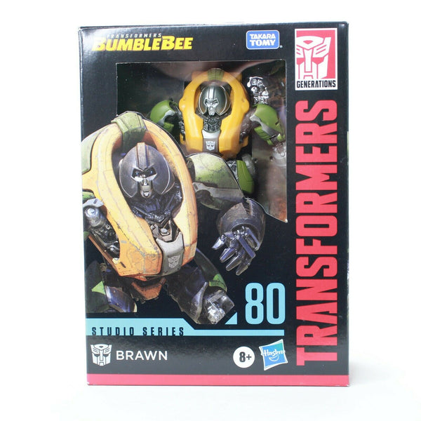 Transformers Studio Series Bumblebee Movie Brawn # 80 Deluxe Class Figure