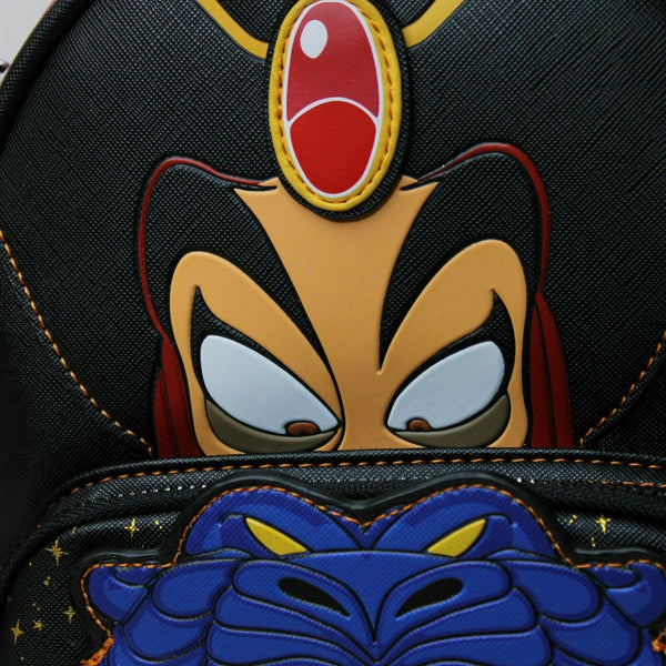 Loungefly Disney Jafar Villains Scene w/ Aladdin Womens Bag / Mini Backpack