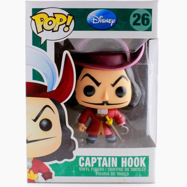 Funko Pop Disney Captain Hook Vinyl Figure # 26