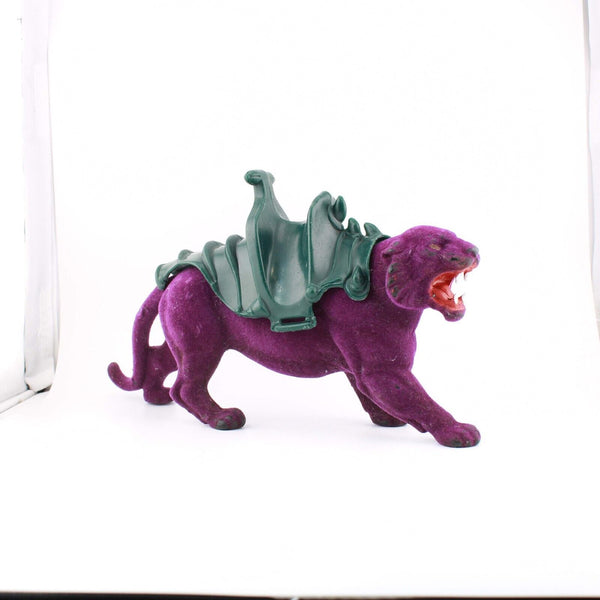 Panthor with Saddle; Strap Missing - Vintage Action Figure - He-Man MOTU
