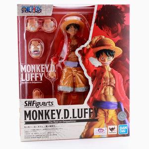 S.H.Figuarts One Piece Anime - Monkey D. Luffy 6" Articulated Posable Figure