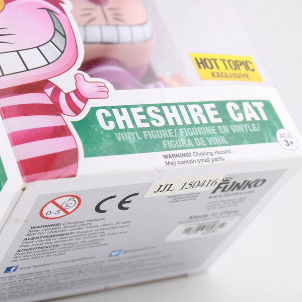Funko Pop Disney Alice In Wonderland: Cheshire Cat (Fading) #35 Hot Topic Excl.