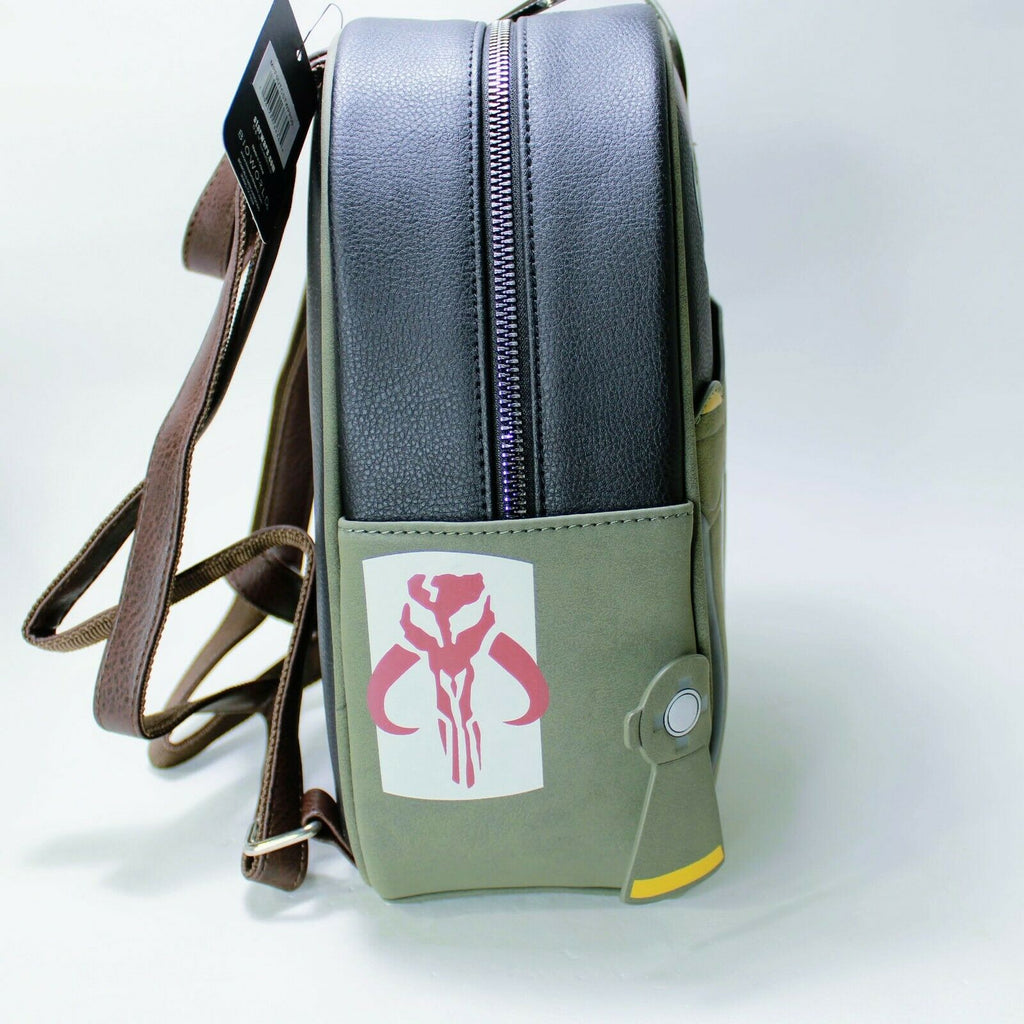 bioworld star wars mini backpack Bioworld Star Wars The Book of Boba Fett Mini 11" Backpack