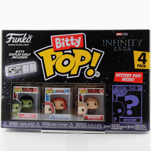 Funko Bitty Pop Marvel Infinity Saga Hulk / Black Widow / Hawkeye 4 Pack