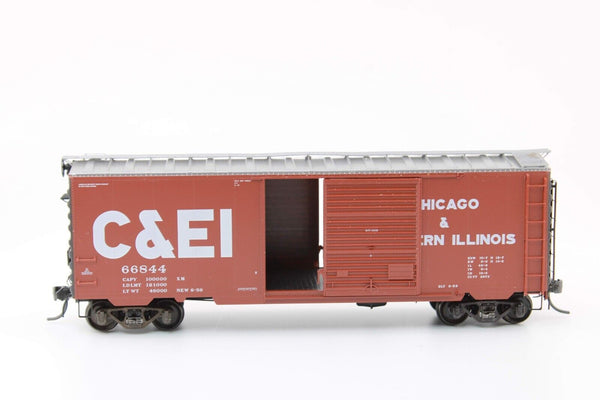 HO scale - C&EI 66844 - Kadee - 40' PS-1 Standard Boxcar - BLT 8-59