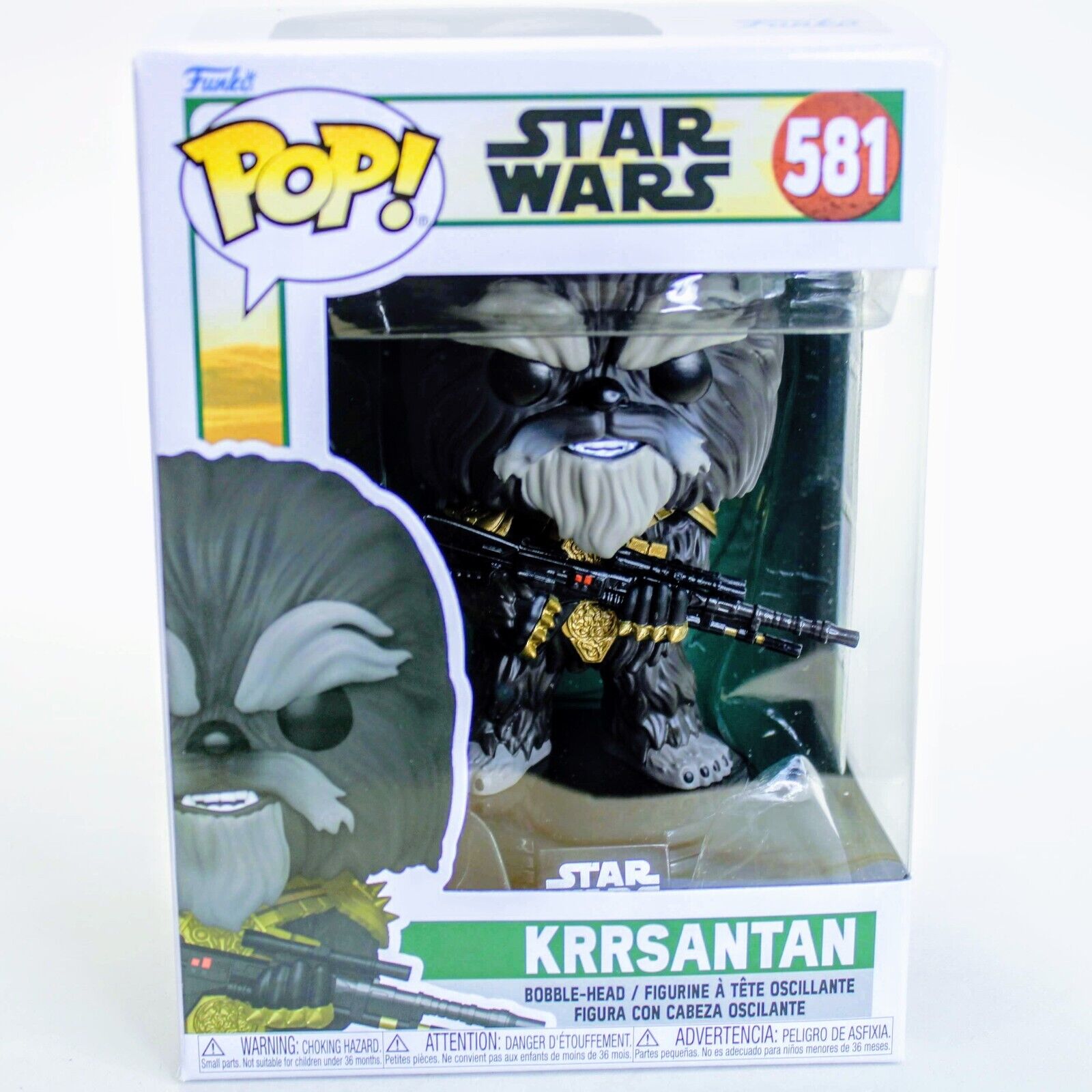 Funko Pop Star Wars Book of Boba Fett Krrsantan Figure # 581