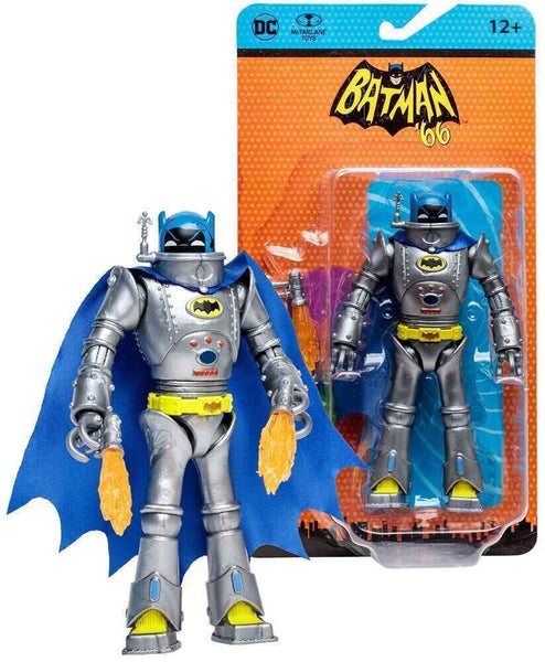 Mcfarlane Toys Batman 66' ( Comic ) - Robot Batman Retro Package Figure