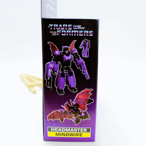 Transformers G1 Retro Headmaster Mindwipe w/ Decepticon Vorath Original Reissue