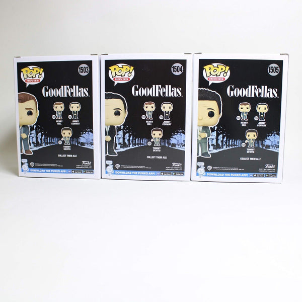 Funko Pop Movies Goodfellas Set of 3 - Henry Hill / Jimmy Conway / Tommy Devito