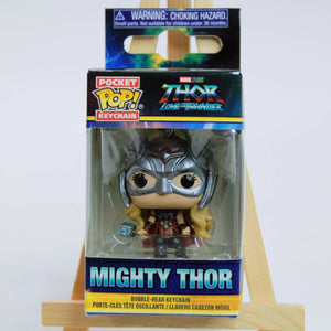 Funko Thor: Love and Thunder Mighty Thor Jane Pocket Pop! Key Chain Vinyl Figure