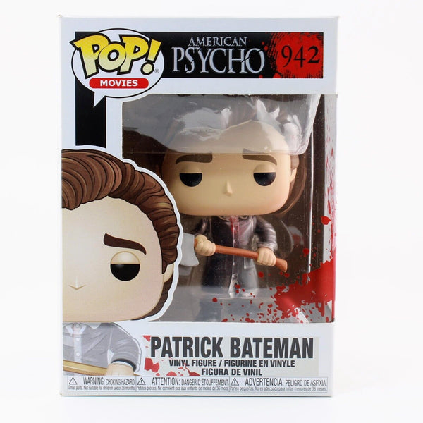 Funko Pop Movies American Psycho - Patrick Bateman w/Axe Vinyl Figure #942