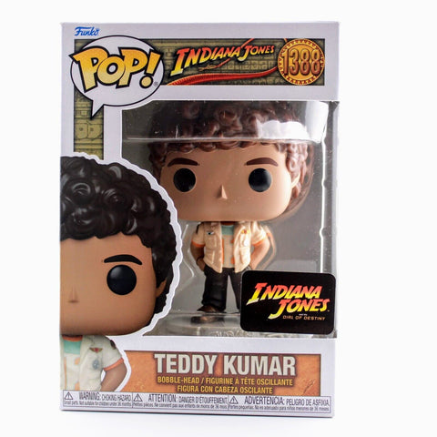 Funko Pop Indiana Jones and the Dial of Destiny Teddy Kumar Figure #1388