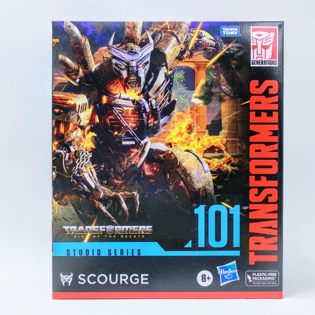 Transformers Studio Series 101 Scourge Leader Class Rise of the Beasts ...