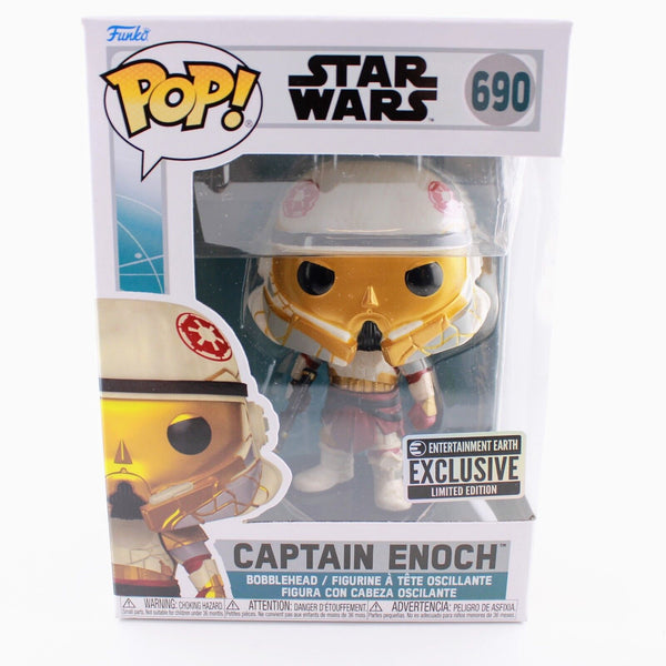 Funko Pop Star Wars Ahsoka - Captain Enoch Stormtrooper Captain EE Exclusive 690