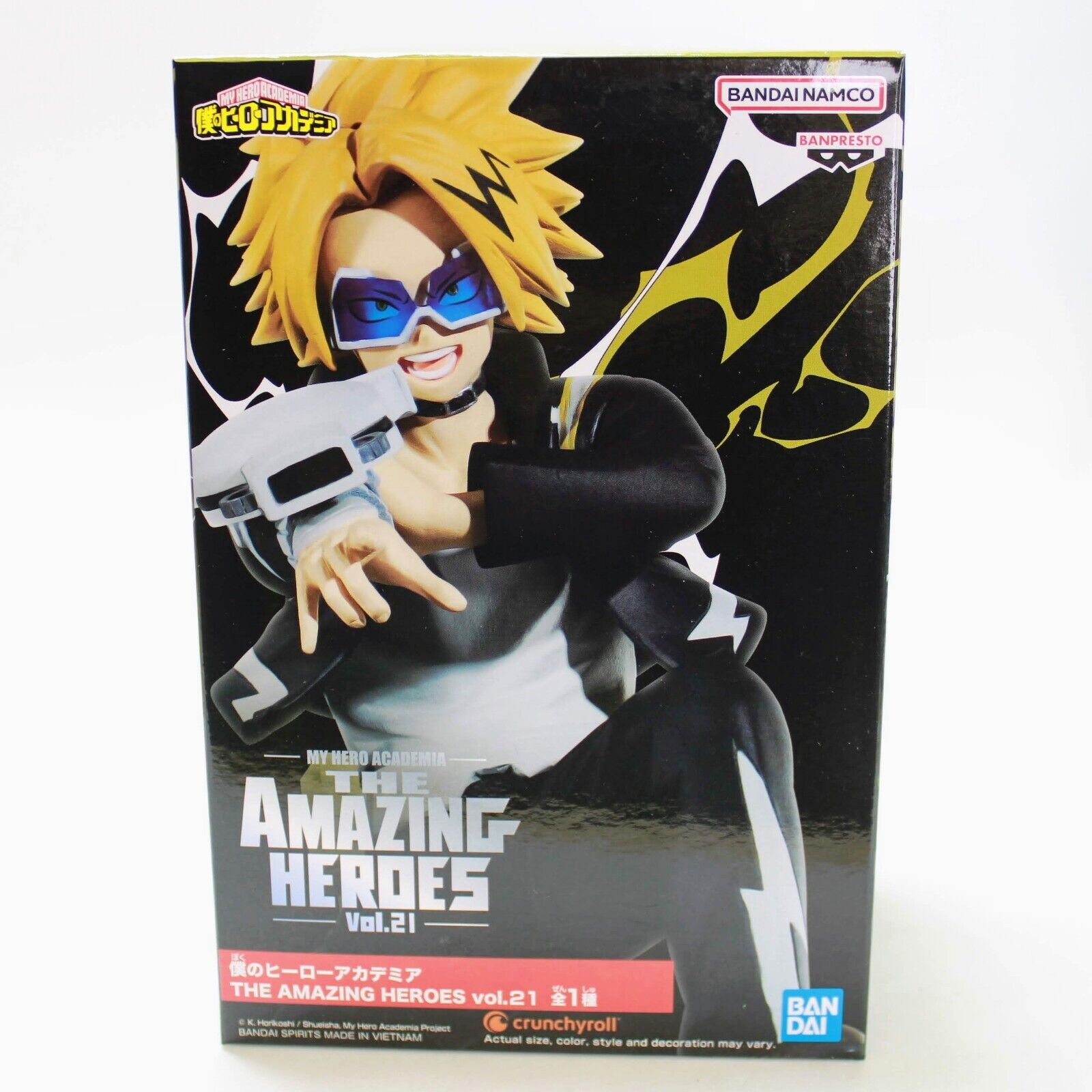 My Hero Academia Denki Kaminari - The Amazing Heroes Vol 21 Banpresto Figure