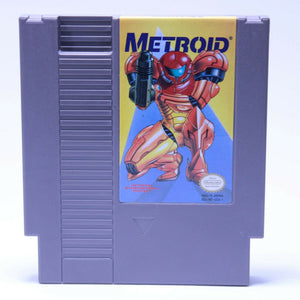 Nintendo NES - Metroid Yellow Label - Cleaned, Tested & Working