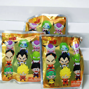 Dragon Ball Z 3D Figural Foam Bag Clip Set of 3 - Series 2 - Blind Bag Pack