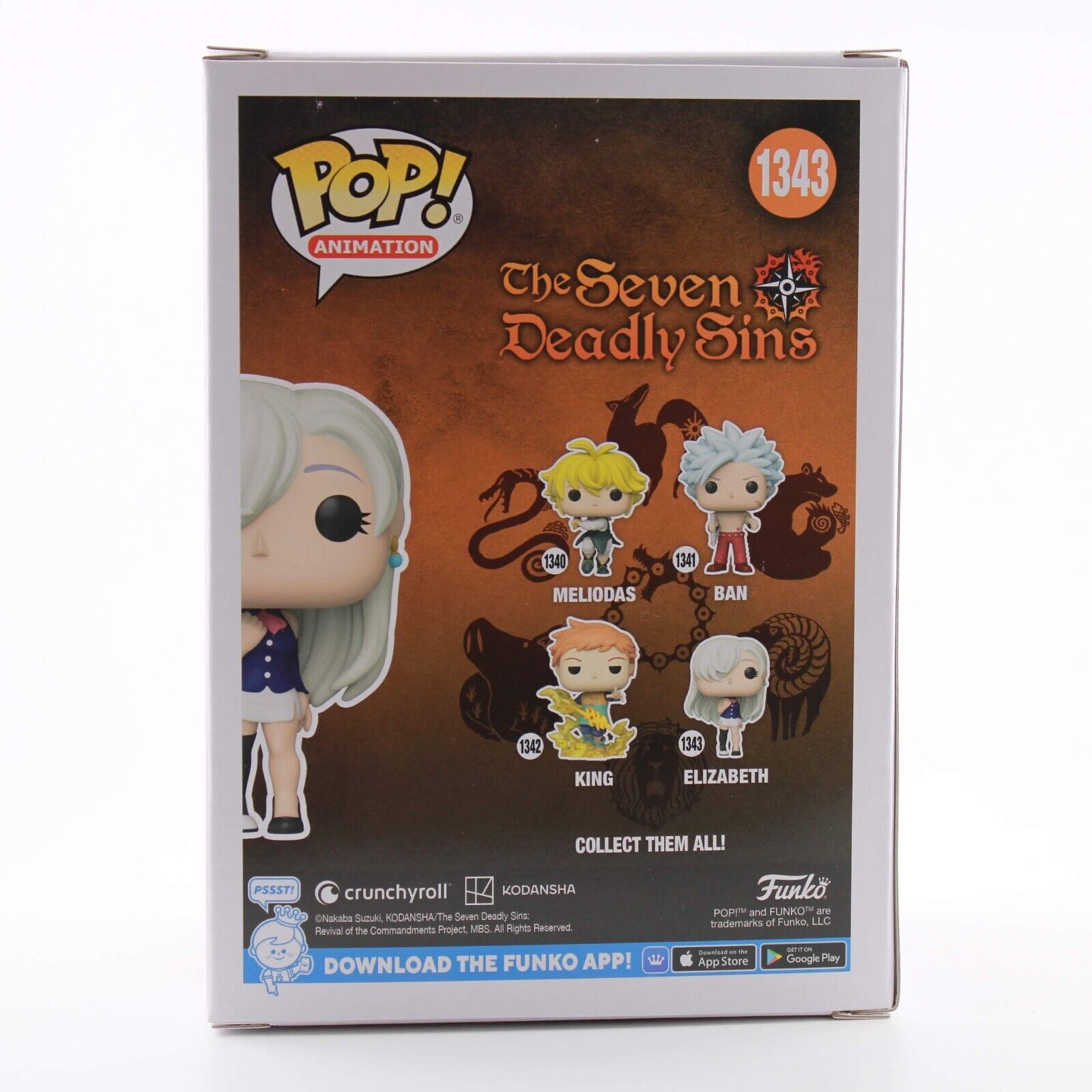 Funko Pop Anime The Seven Deadly Sins Goddess Elizabeth - Vinyl 