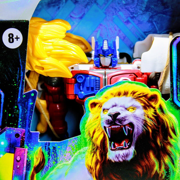 Transformers Legacy Evolution Maximal Leo Prime - Voyager Lion Optimus Figure