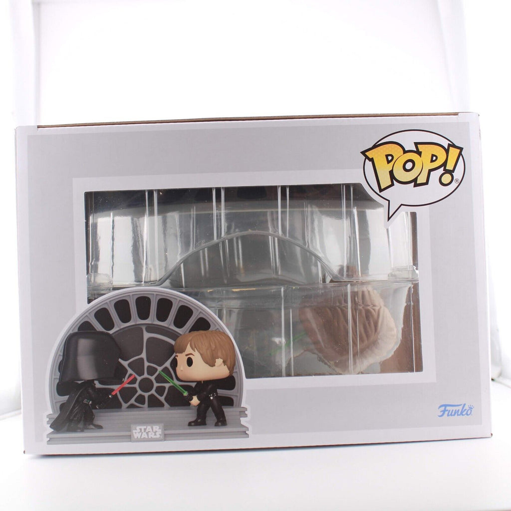 Star Wars Return of the Jedi 40th Anniversary POP Moment! Vinyl Figures  2-Pack Luke vs Vader 9 cm