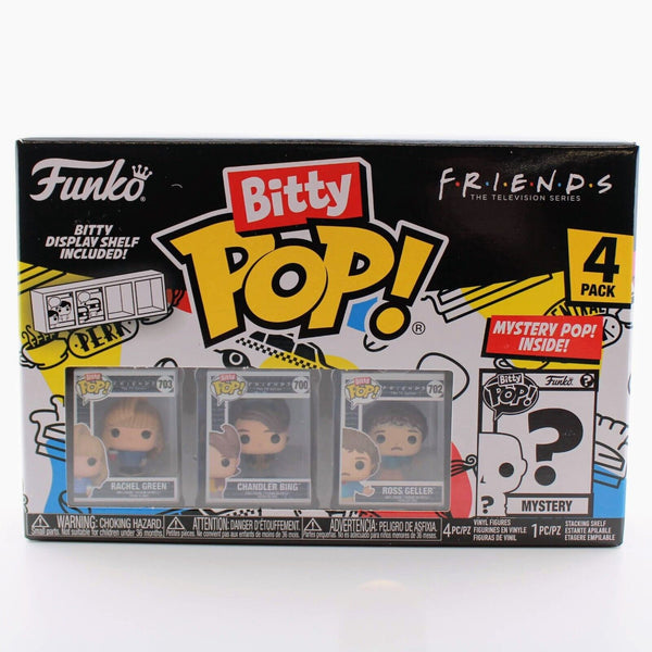 Funko Bitty Pop Friends - Rachel / Chandler / Ross 4 Pack Mini Figure