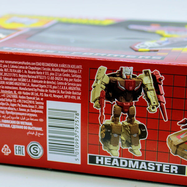 Transformers G1 Retro Headmaster Chomedome w/ Autobot Stylor Original Reissue