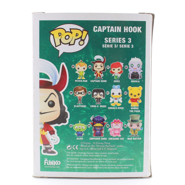 Funko Pop Disney Captain Hook Vinyl Figure # 26