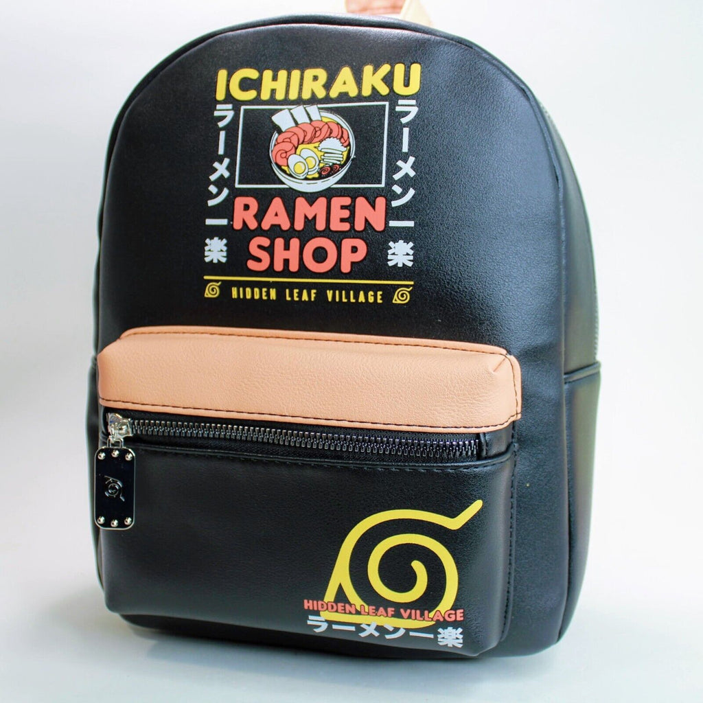 Naruto Shippuden Ichiraku Ramen Shop 11 Mini Backpack / Black Bag