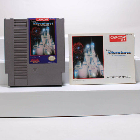 Nintendo NES Game with Manual - Magic Kingdom - Cleaned, Tested & Working