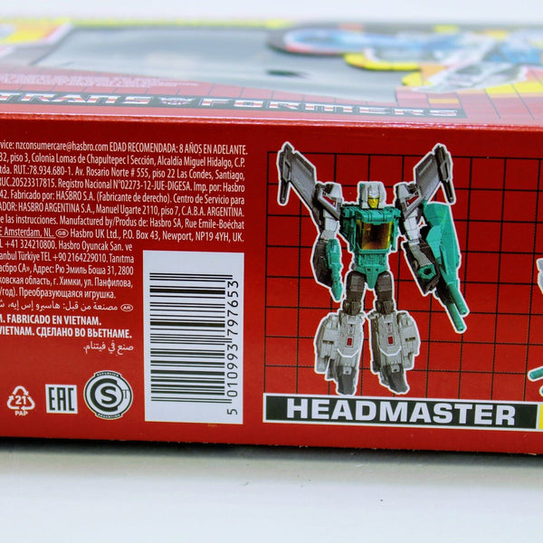 Transformers G1 Retro Headmaster Brainstorm w/ Autobot Arcana Original Reissue