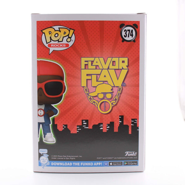 Funko Pop Rocks Music - Flavor Flav (Flavor of Love) - Rap Vinyl Figure # 374