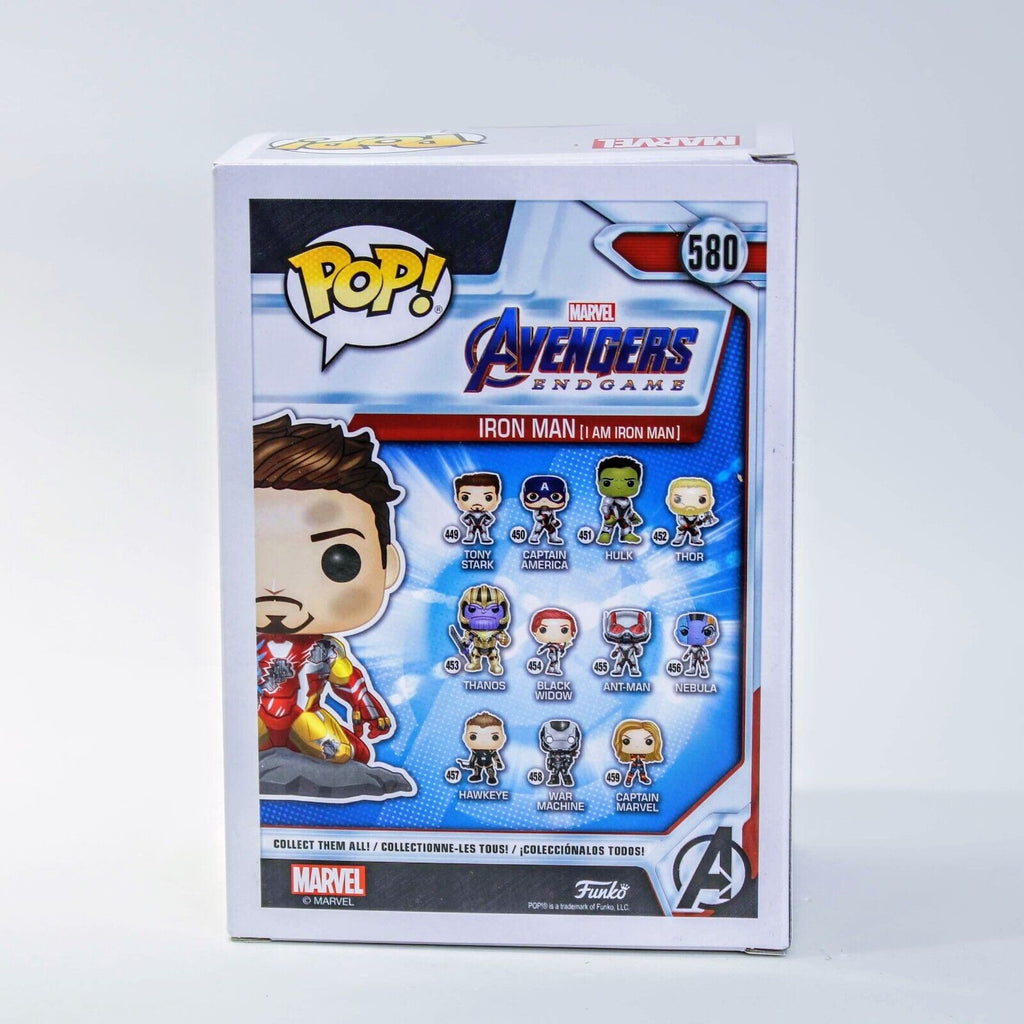 Funko Pop Avengers Endgame: I Am Iron Man Glow-in-The-Dark Deluxe