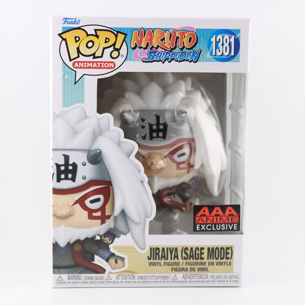 Funko Pop Naruto: Shippuden Jiraiya Sage Mode Vinyl Figure #1381 AAA Exclusive