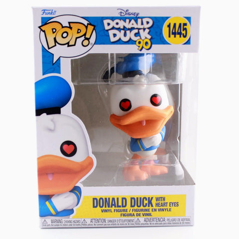 Funko Pop Disney - Donald Duck with Heart Eyes 90th Anniversary Figure #1445